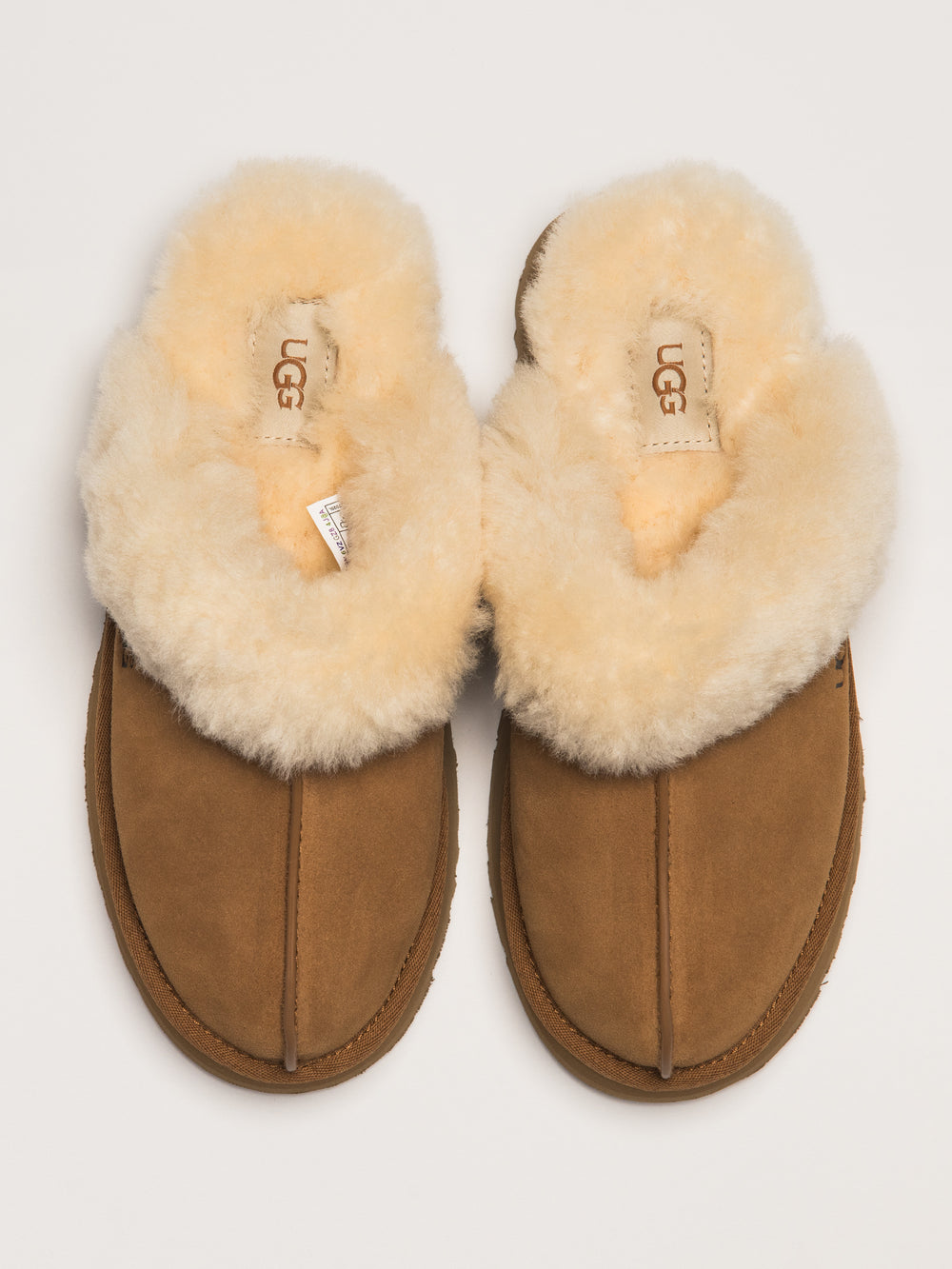 WOMENS UGG DISQUETTE SLIPPER - CHESTNUT