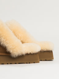 WOMENS UGG DISQUETTE SLIPPER - CHESTNUT