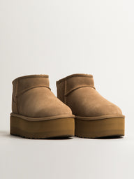 WOMENS UGG CLASSIC ULTRA MINI PLATFORM - SAND