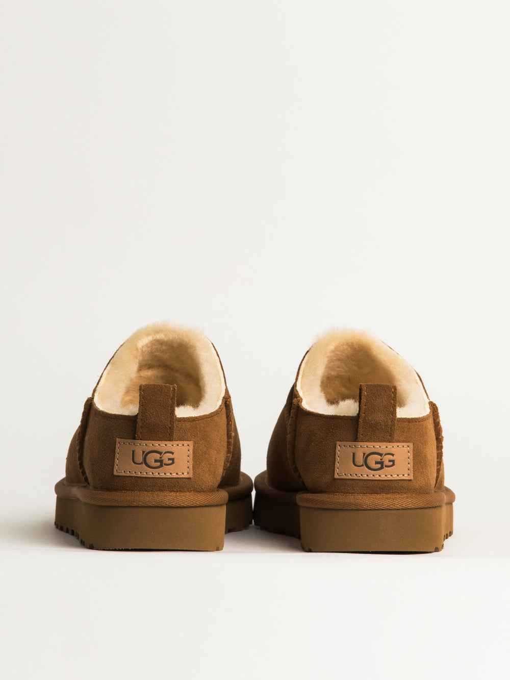 WOMENS UGG CLASSIC MICRO SLIPPER - CHESTNUT