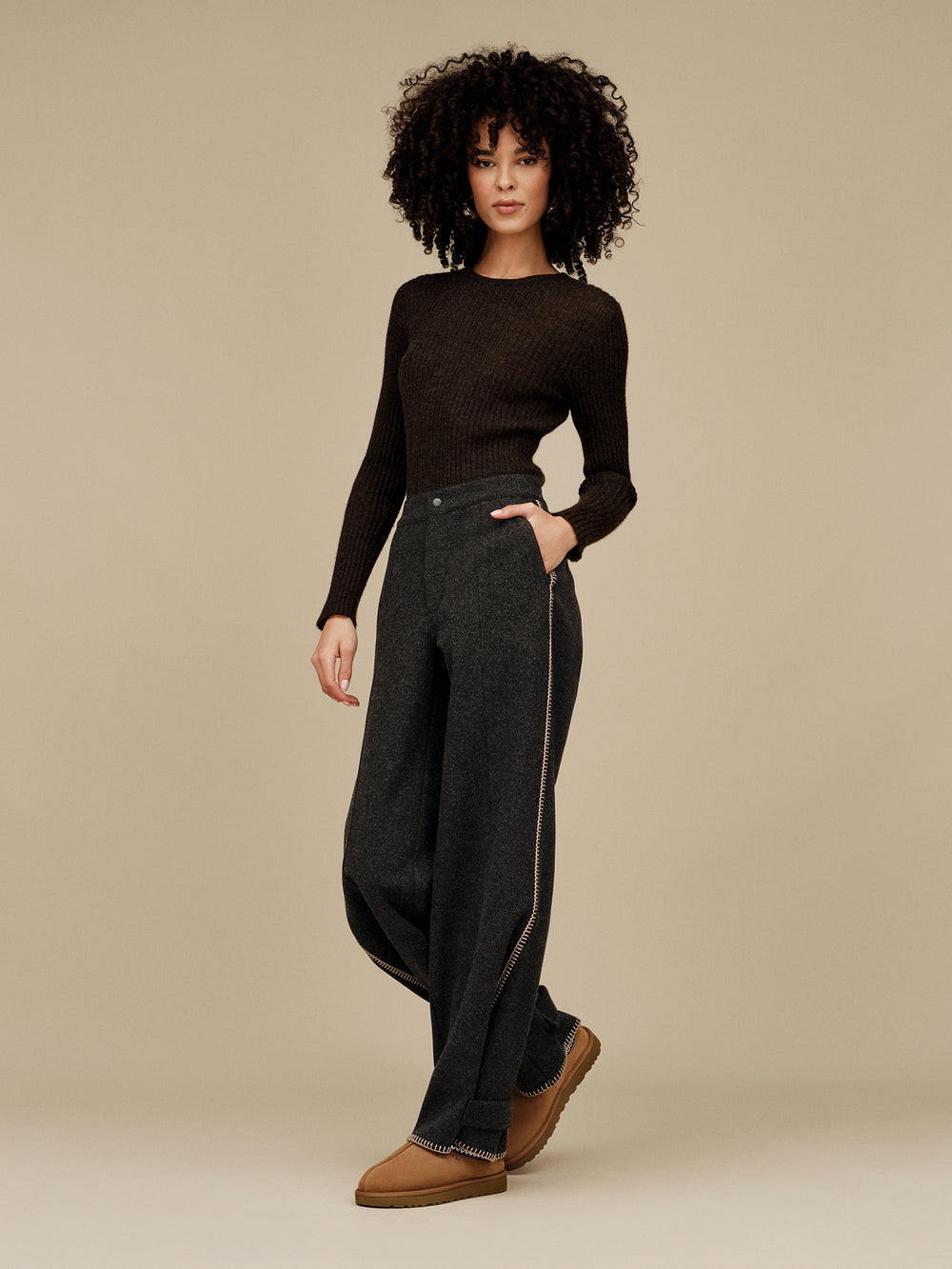 WOMENS UGG TASMAN II - CHESTNUT