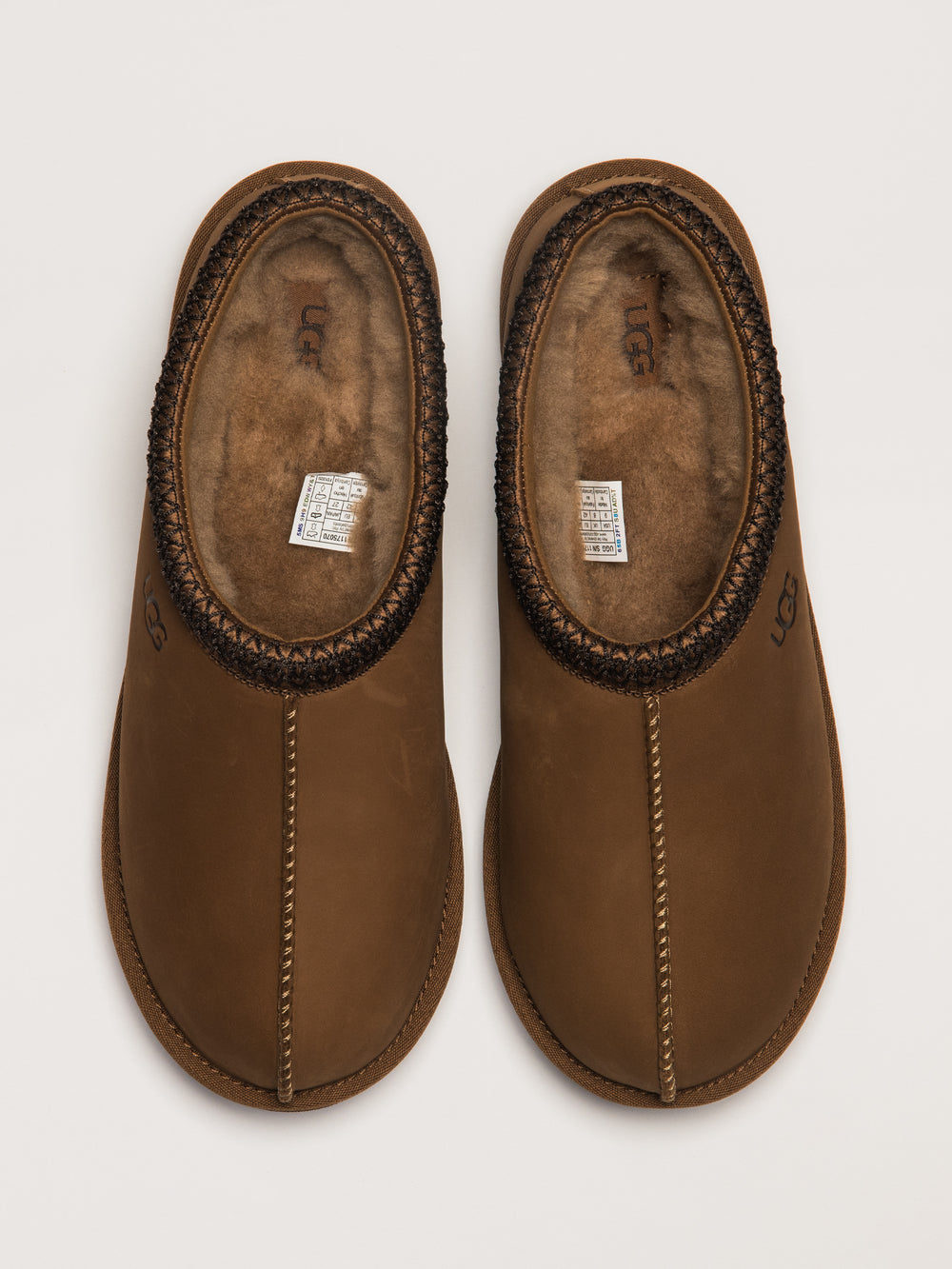 MENS UGG TASMAN II NUBUCK SLIP-ON - CHESTNUT