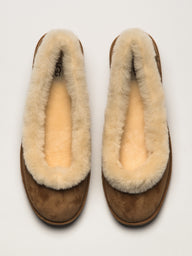 WOMENS UGG ZORA BALLET FLAT - CHESTNUT