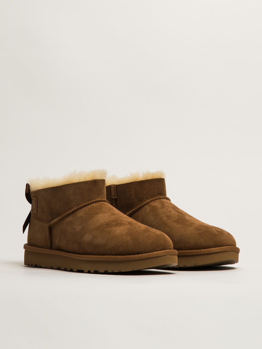 UGG ULTRA MINI BAILEY BOW BOOT - CHESTNUT