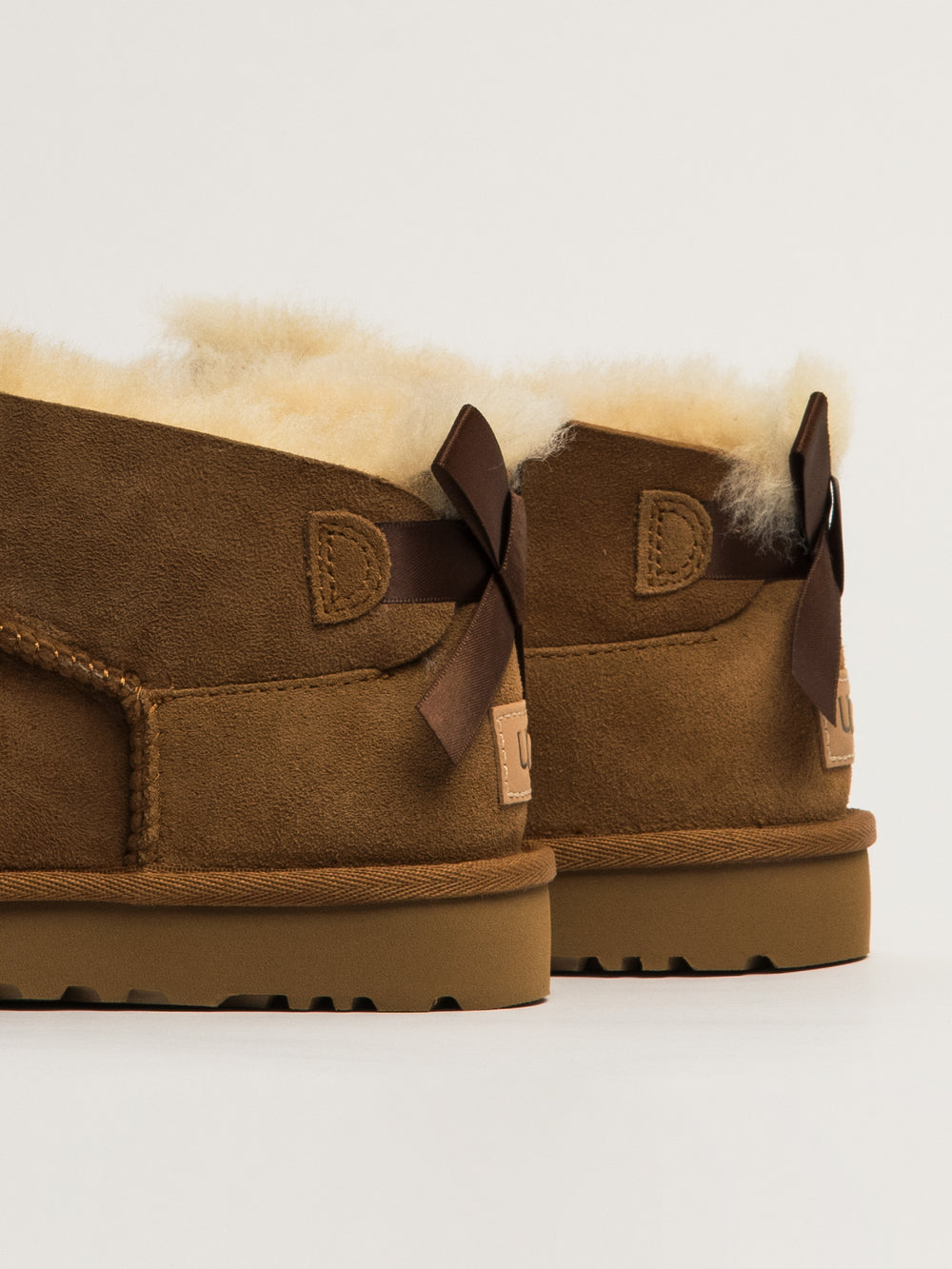 UGG ULTRA MINI BAILEY BOW BOOT - CHESTNUT