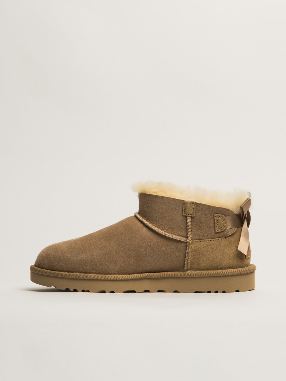 UGG ULTRA MINI BAILEY BOW BOOT - SAND