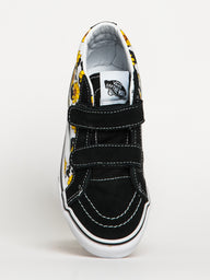 KIDS VANS SK8 MID REISSUE V FLORAL - CLEARANCE