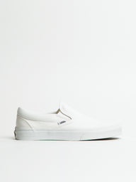 WOMENS VANS CLASSIC SLIP-ON TRUE WHITE CANVAS SHOES
