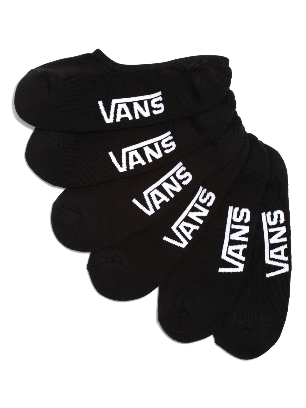 VANS CLASSIC SUPER NO SHOW 3 PACK  SOCKS - CLEARANCE