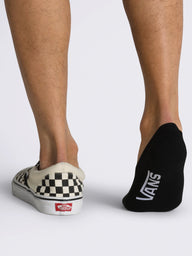 VANS CLASSIC SUPER NO SHOW 3 PACK  SOCKS - CLEARANCE