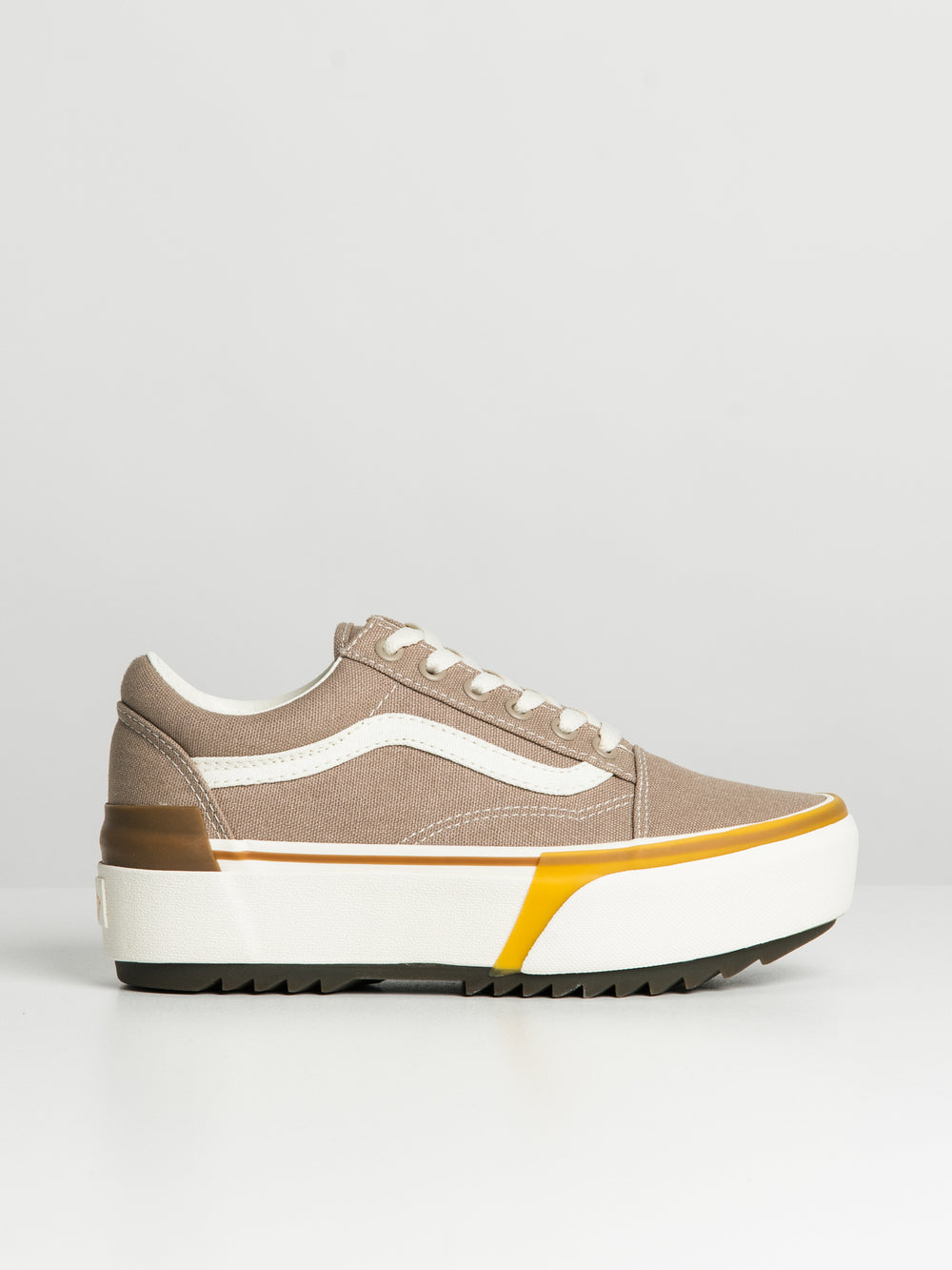 WOMENS VANS OLD SKOOL STACKED CANVAS - CLEARANCE