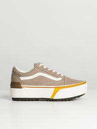 WOMENS VANS OLD SKOOL STACKED CANVAS - CLEARANCE
