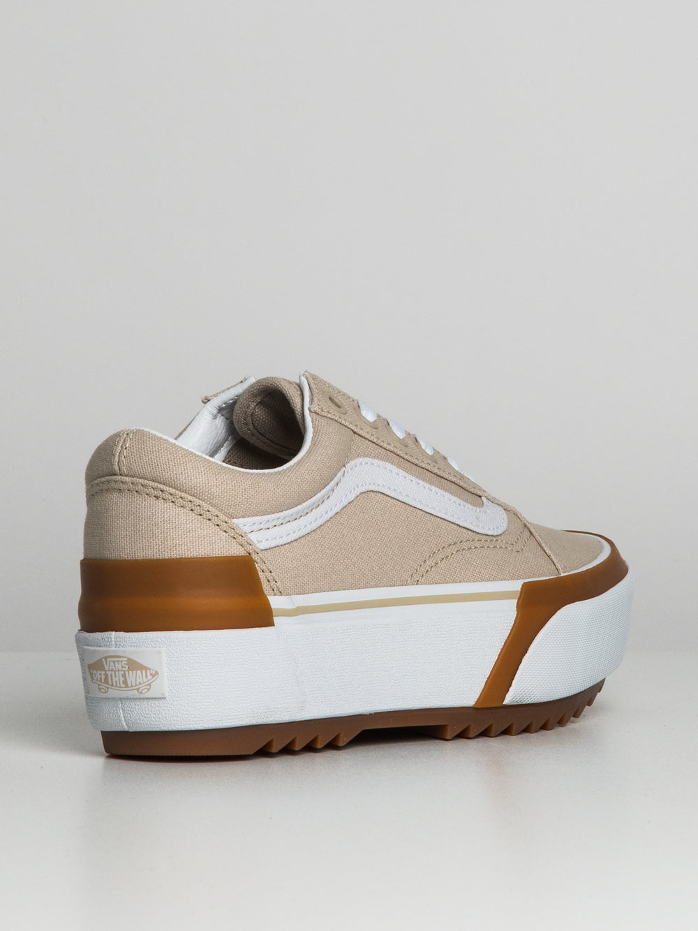 WOMENS VANS OLD SKOOL STACKED CANVAS - CLEARANCE