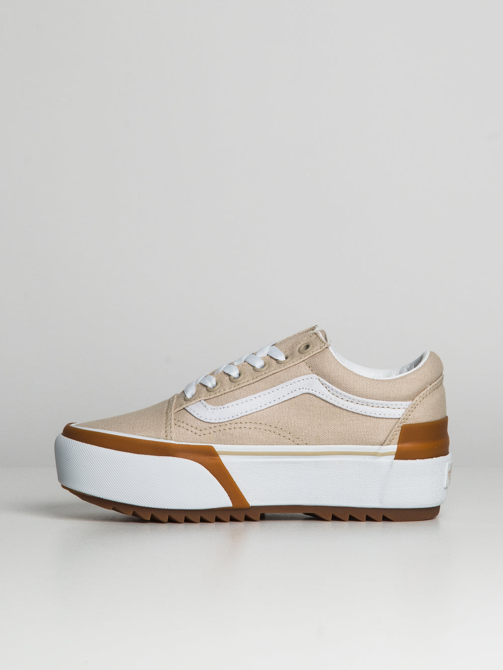 WOMENS VANS OLD SKOOL STACKED CANVAS - CLEARANCE