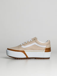 WOMENS VANS OLD SKOOL STACKED CANVAS - CLEARANCE