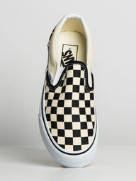 WOMENS VANS CLASSIC SLIP ON STACKFORM - CHECKER - CLEARANCE
