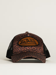 VON DUTCH SATIN TRUCKER HAT