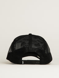 VON DUTCH STAPLE TRUCKER HAT - BLACK