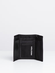 BOX STONE WALLET - BLACK - CLEARANCE