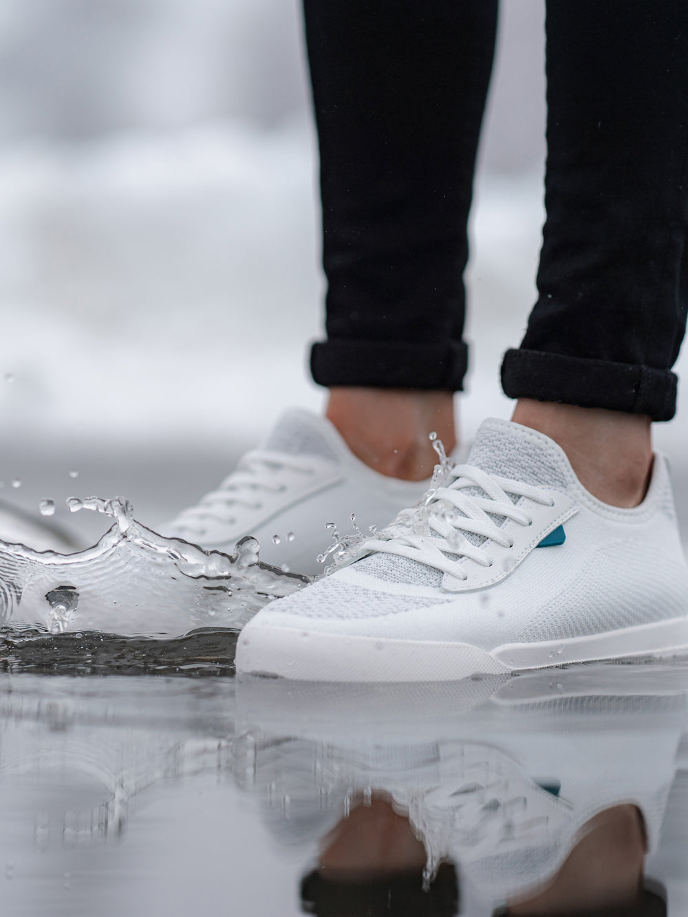 MENS VESSI WEEKEND SNEAKER - WHITE - CLEARANCE