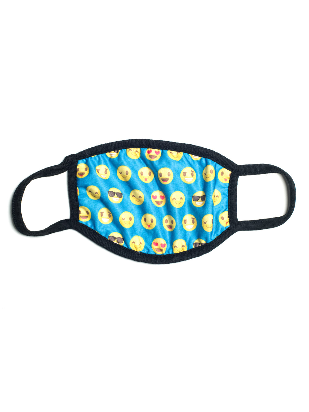 WHATEVER COMPANY BLUE EMOJI MASK - CLEARANCE