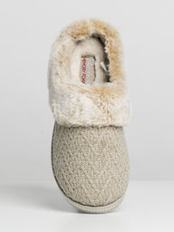 WOMENS SKECHERS COZY CAMPFIRE HOME ESS - CLEARANCE
