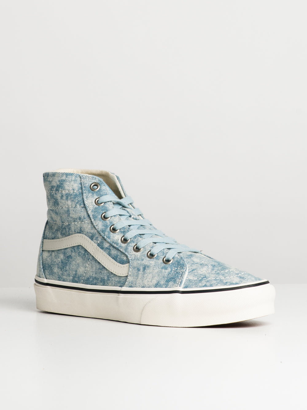 WOMENS VANS SK8 HI TAPERED DENIM SNEAKER - CLEARANCE