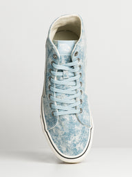 WOMENS VANS SK8 HI TAPERED DENIM SNEAKER - CLEARANCE