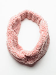 TEDDY HEADBAND - MISTY ROSE - CLEARANCE